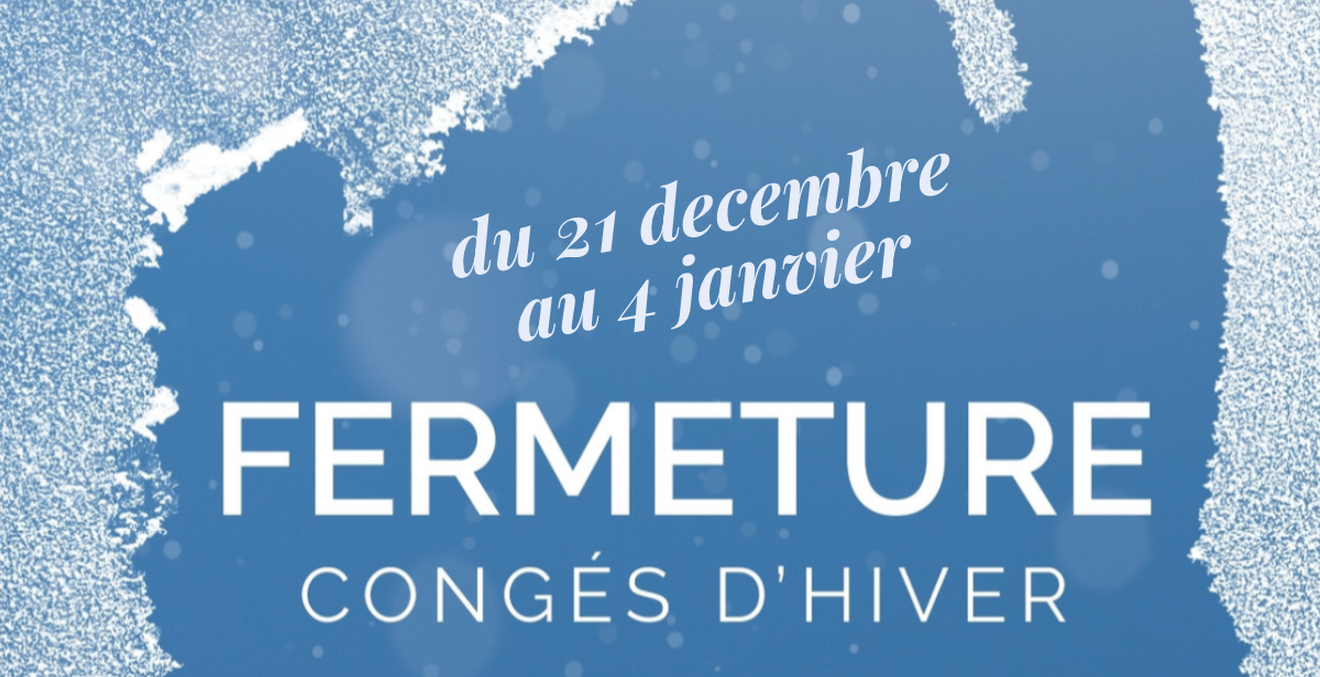 horaires de l'atelier